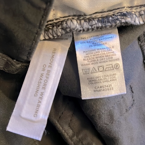 Made and Loved Loft Gray straight leg pants - Picture 5 of 5